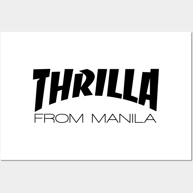 Filipino Thrilla From Manila Pacquiao Wall Art by airealapparel